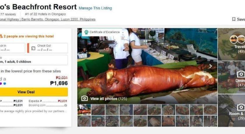 Mango'S Beachfront Resort Olongapo Buitenkant foto